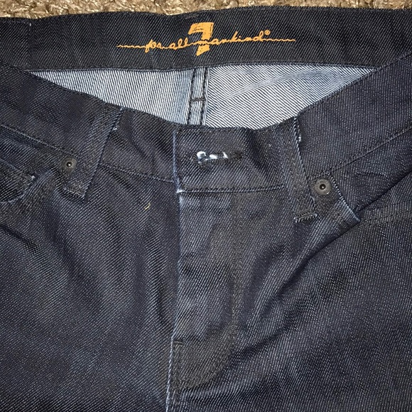 7 for all mankind Size 28 Inseam 33 inches - Picture 7 of 7